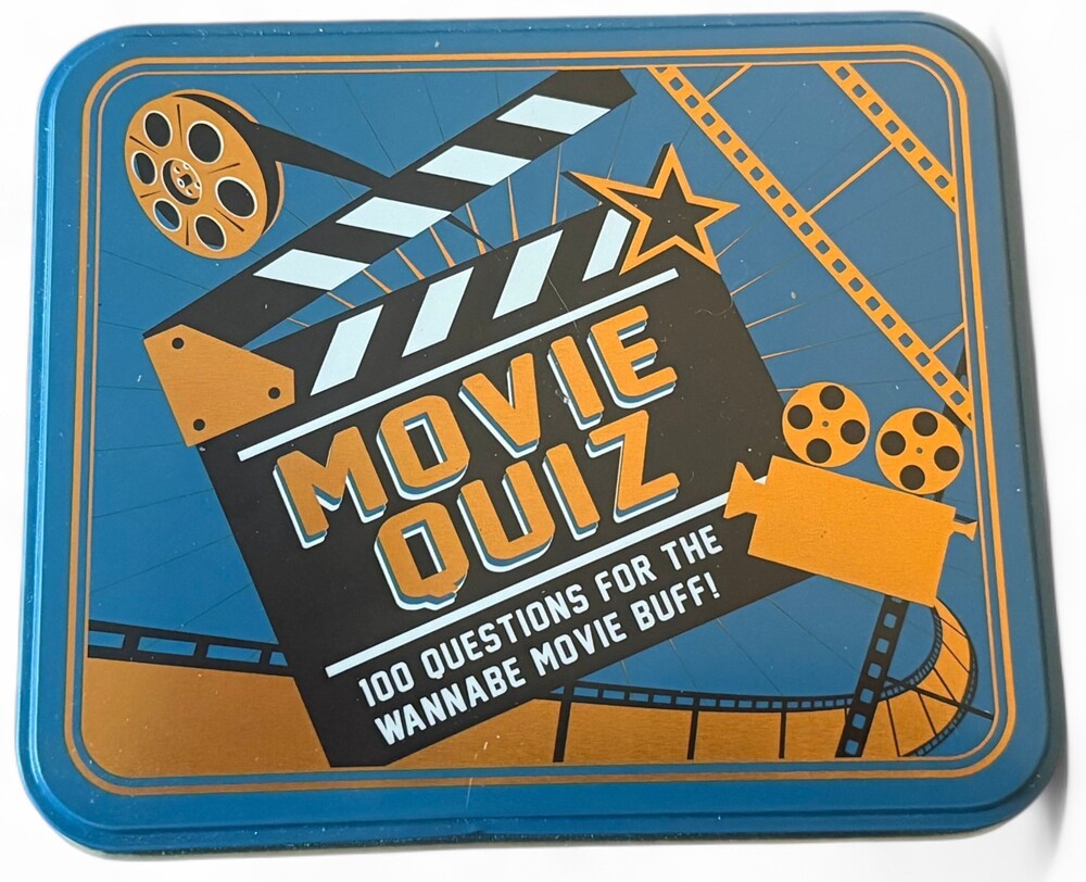 Game Trivia Movie Quiz 100 Questions Quiz Cards Set